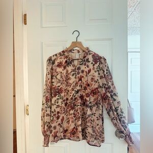 Joie Multicolor Floral Blouse